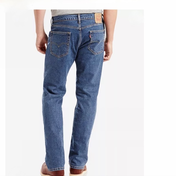 Levi 505 Jeans 100% Cotton 5 Pocket Classic Fit - Picture 2 of 7